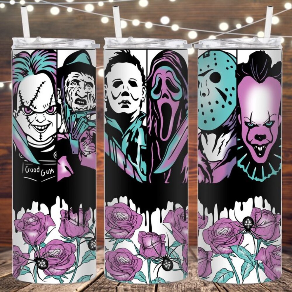 Pastel Horror Metal Insulated Tumbler